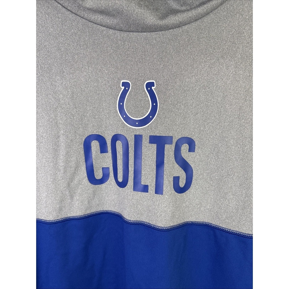 Nike Dri Fit Team Apparel Size Medium Indianapolis Colts long Sleeve Pullover - Picture 4 of 9